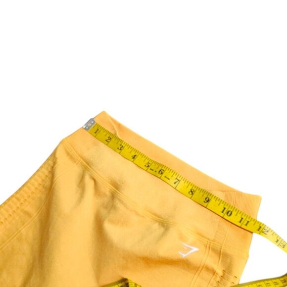 Gymshark Womens Glow Seamless Shorts, Athletic, High Rise, Size Small - Picture 6 of 8